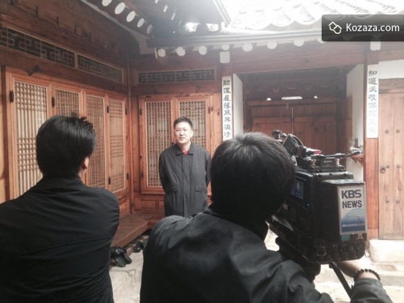KBS Internview with Hyoseondang Hanokstay Host